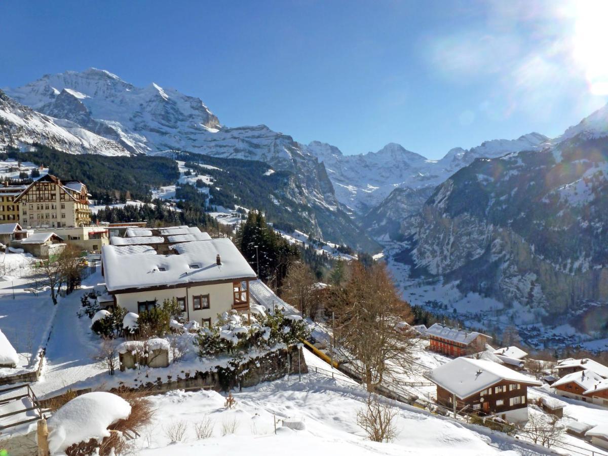 Apartment Rose Studio Y By Interhome Wengen Exterior photo